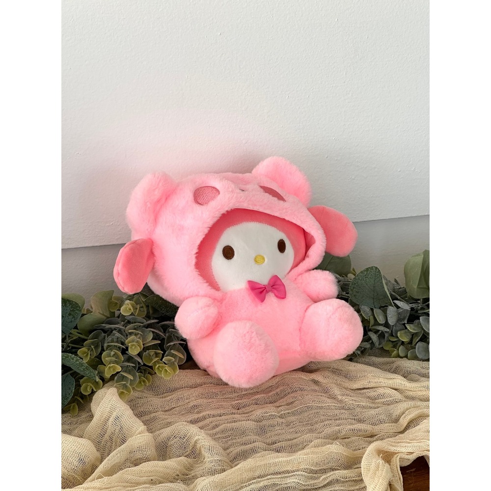 Sanrio Hello Kitty Melody plush Kawaii pink 8" stuffed animal‎